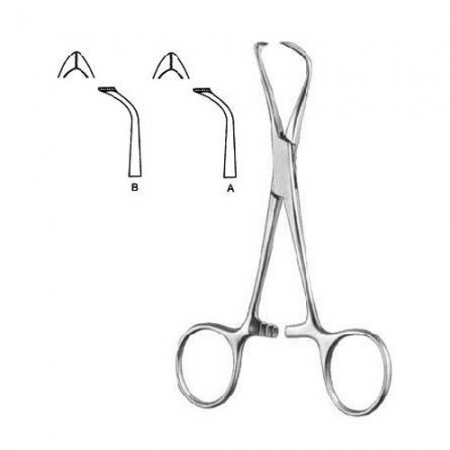 thumbnail interactive-video image 1 of S.S. Lorna Towel Clamp 5.25" - Locking Surgical Dental Instrument 1 of 4